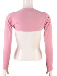 1 miếng lót tay Modal liền mạch mới, màu trơn, dùng cho phụ nữ Hồi giáo mặc trong trang phục Giáng sinh - A - Xem 17