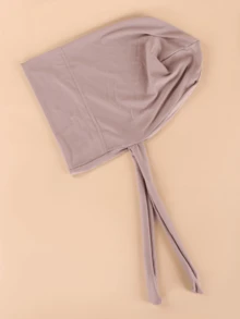 Casual Solid Color Lace Up Headband For Women - Camel - View 3