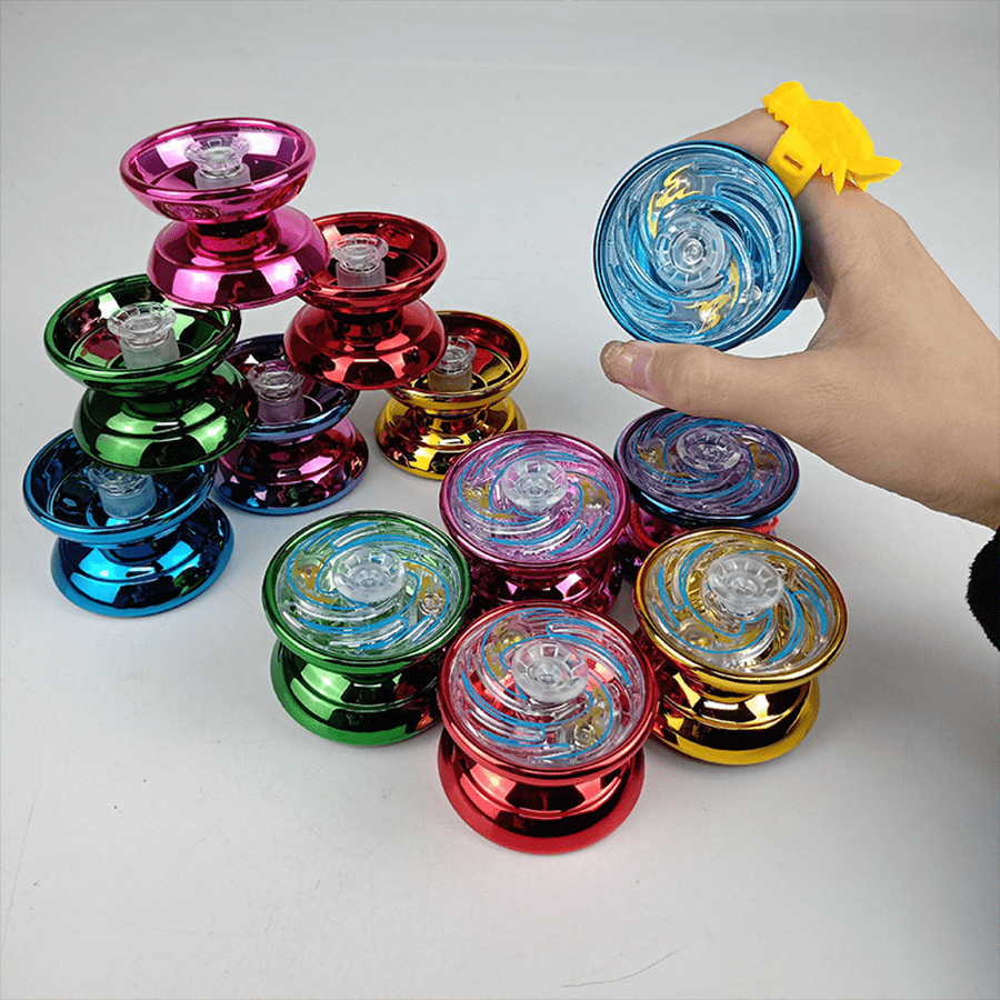 1pc Alloy Yo-Yo, Entry Level Professional Yo-Yo, Stress Relief Toy Suitable For Family, Office, Leisure, Campus