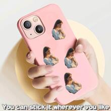 Autocolante personalizabile transferabile - Suport fotografie, nume, literă sau logo personalizare - aplicabil pentru căni, caiete, nunți, cadouri corporative, animale de companie, case, înapoi la școală, Paște