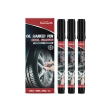 Marcador de aceite para neumáticos de coche Homonth, pintura para neumáticos de coche, graffiti, pintura, marcador de coche DIY genial - 1 - Ver 1