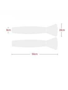 1 Pair Ultra Light Lace Trim Breathable Arm Sleeve Covers, Loose Fit & Versatile For Spring/Summer, Sun Protection - Multicolor - View 5