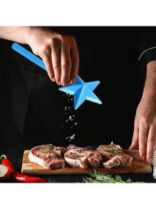 1/2/4pcs Seasoning Shaker, Refillable Salt And Pepper Seasoning Sticks Magic Wand Fairy Wand Ingredient Tool Kitchen Accessory Perfect For Dinner Party Or Family Gathering
