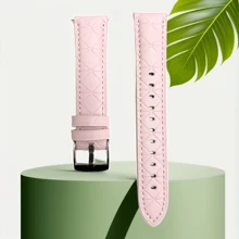 QCTOG Bracelet de montre en PU doux de 18 mm pour GT5 (41 mm) GT5 Pro (42 mm) Honor S1 Bracelet S1/B5 Talkband B5, Bracelet de mode pour Garmin Venu 2S/3S, Move 3S, Forerunner 255S 265S, Bracelet de rechange réglable pour Garmin Vivoactive 4S Vivomove 3S Active S, léger, confortable, respirant, polyvalent pour un usage casual, sportif, professionnel et plus encore