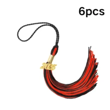 6PCS 40CM Single&Multiple Color 2025 Tassel Graduation Tassels For Graduation Cap Graduation Ceremony Graduation Party Supplies Accessories - Doctoral Hat Tassel - View 12