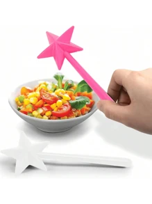 1/2/4pcs Seasoning Shaker, Refillable Salt And Pepper Seasoning Sticks Magic Wand Fairy Wand Ingredient Tool Kitchen Accessory Perfect For Dinner Party Or Family Gathering