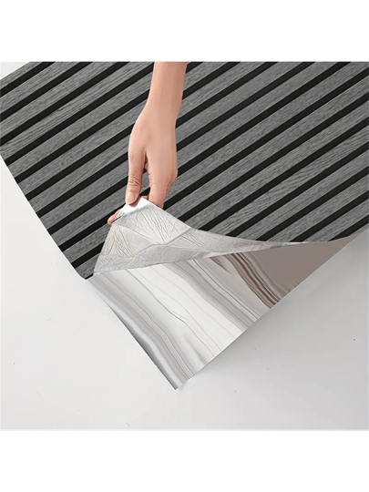 Roll Of 3D Grille Pattern Ceramic Tile Self Adhesive Wand Stickers Ceiling Vloer Stickers, Peeling Pasting Imitation Tiles, Can Be Living Room Kitchen Tailgate Bathroom Home ation Wallpaper Bedroom Paper Papers Stuff Ho Art Wallpapers view 6