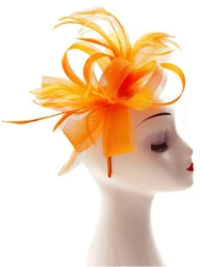 1 buc pălării fascinatoare pentru femei, pălărie pentru petrecere de ceai, pălărie fascinatoare pentru femei, pălărie cu clips, nunți, curse de zi pentru doamne, petrecere regală Ascot - Stilul A - Vizualizare 17