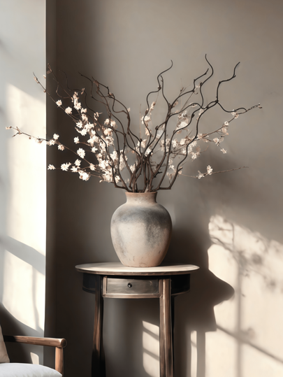 1 pieza Jarrón de cerámica japonesa estilo Wabi Sabi de barriga redonda y boca estrecha, adecuado para decoración de arte en el hogar, decoración de sala de estar, arreglo floral de escritorio, decoración de entrada, decoración del hogar, decoración de habitación, jarrón de flores, jarrón de vidrio