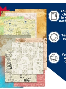 12pcs Vintage European & American Style Map & Newspaper Print Decorative Paper For DIY Scrapbooking - one-size - View 6