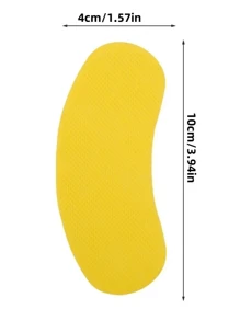 10Pcs Shoes Odor Remover Deodorant Patch Lemon Athlete's Foot Soothing Insole Stickers Antibacterial Antiperspirant Foot Care