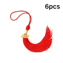 6PCS 40CM Single&Multiple Color 2025 Tassel Graduation Tassels For Graduation Cap Graduation Ceremony Graduation Party Supplies Accessories - Doctoral Hat Tassel - View 13