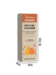 YEGBONG 宠物耳滴剂可缓解狗和猫的耳朵不适，清除耳垢并去除异味