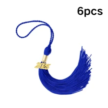 6PCS 40CM Single&Multiple Color 2025 Tassel Graduation Tassels For Graduation Cap Graduation Ceremony Graduation Party Supplies Accessories - Doctoral Hat Tassel - View 11