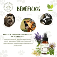 Organic Calming Relaxing Anti-Stress Lotion For Dogs, Cats, And Pets - RELAXING LOTION 40 ML - View 4