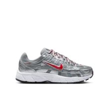 Nike P-6000 Comfortable And Versatile Non-Slip And Wear-Resistant Low-Top Children's Running Shoes Silver Gray Youth HV5064-002 - White Silver - View 5