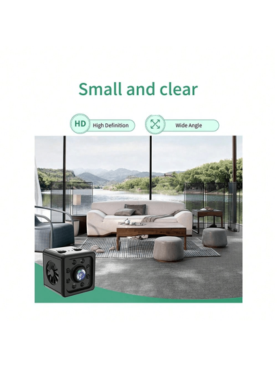 WiFi Camera, Built In Microphone, Portable USB Rechargeable Motion Sensor DV Monitoring, Night Vision Security Video Surveillance Camera Family Pet. view 3