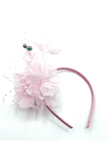 1Pc Fascinators Hats For Women Tea Party Hat Ladies Beaded Aliceband Fascinator Weddings Races Royal Ascot Headband - Style a - View 2