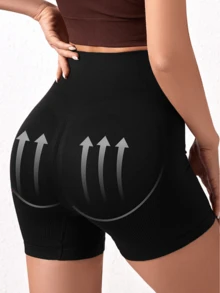 Women's Shapewear High Waist Control Panties, Tummy Snug Fit Shaping Shorts, Simple, Breathable, Anti-Chafing, Seamless, Sexy Brief