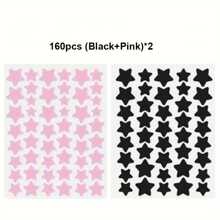 2000/1400/1120/400/240 Pcs Star Stickers, Halloween & Christmas Decoration Stickers, Colorful Five-Pointed Star Stickers For Party, Holiday Photo Decoration, Face Decor Stickers (1 Sheet Per Color), For Decoration Only (Not For Makeup)560/280/160/80/40pcs,Makeup,Cheap,Room Decor,Vanity,Travel,Bedroom,Makeup Accessories