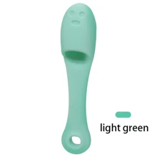 1PC Silicone Nose Brush For Cleaning Pores, Facial Wash Brush With Soft Bristles, Facial Cleanser Brush With Soft Nose Tips, Finger Cots Brush For Removing Blackheads, Silicone Brush