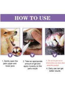 YEGBONG Pet Mouth Care Gel Deep Cleaning Dog And Cat Tooth Stains Oral Care(New And Old Packages Are Shipped Randomly, Thank You For Your Understanding!) - Multicolor - View 3