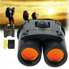 Binoculars 30x60 Zoom Outdoor Travel Compact Folding Telescope - 黑色 - 查看 2