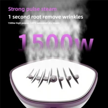 Vaporizador portátil de mano - 220V-240V, enchufe europeo, ideal para ropa y uso doméstico