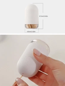 1个塑料牙签筒，含250根牙签。North Material 白色牙签筒，适合家庭使用 - 彩色 - 查看 7