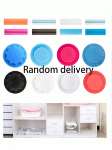 20/10/8/5/1pcs Vacuum Compressed Storage Bags, Travel Organizer Bags, Reusable Vacuum Bags Save 80% Space For Jacket, Shirt, Quilt, Pants, Home, Dorm, Closet, Bedroom, Bathroom, Travel, Back To School, Organizer, Wardrobe, White T-Shirt, Black Pants, Women Winter Clothes, Dress