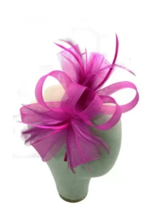 1 buc pălării fascinatoare pentru femei, pălărie pentru petrecere de ceai, pălărie fascinatoare pentru femei, pălărie cu clips, nunți, curse de zi pentru doamne, petrecere regală Ascot - Stilul A - Vizualizare 6