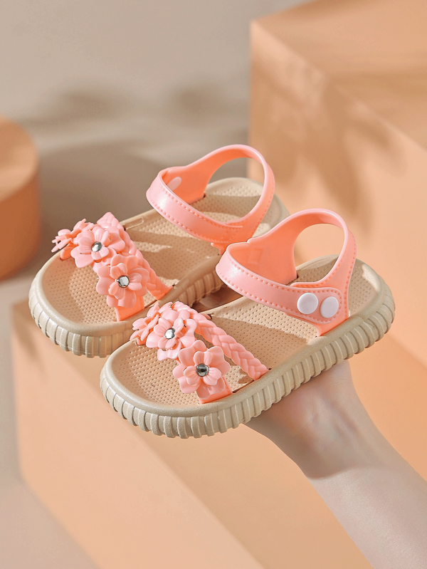 Baby Non-Slip Indoor Toddler Shoes, Cute Cartoon Nezha Soft Bottom Breathable Sandals For Infant & Toddler Boys
