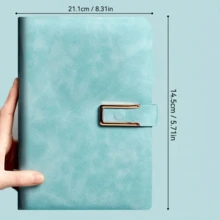 Anpassbares vintage A5 Ledergebundenes Notizbuch mit personalisiertem Softcover & Lesezeichen - Schulmaterial, perfekt für Geschäftstreffen & Collegeleben, Rucksack-Grundausstattung, Planer Rückkehr zur Schule 2025