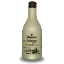 Mandioca Kit 6 Products - 2 Shampoo + 2 Conditioners + 2 Masks - Hair Strengthening - Mocha Brown - View 4