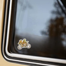 Frog & Toad Stickers, Notebook Stickers, Water Bottle Stickers, Suitable For Various Surfaces Such As Laptops, Water Bottles, Bicycles, Cars, Etc. - Multicolor - View 4