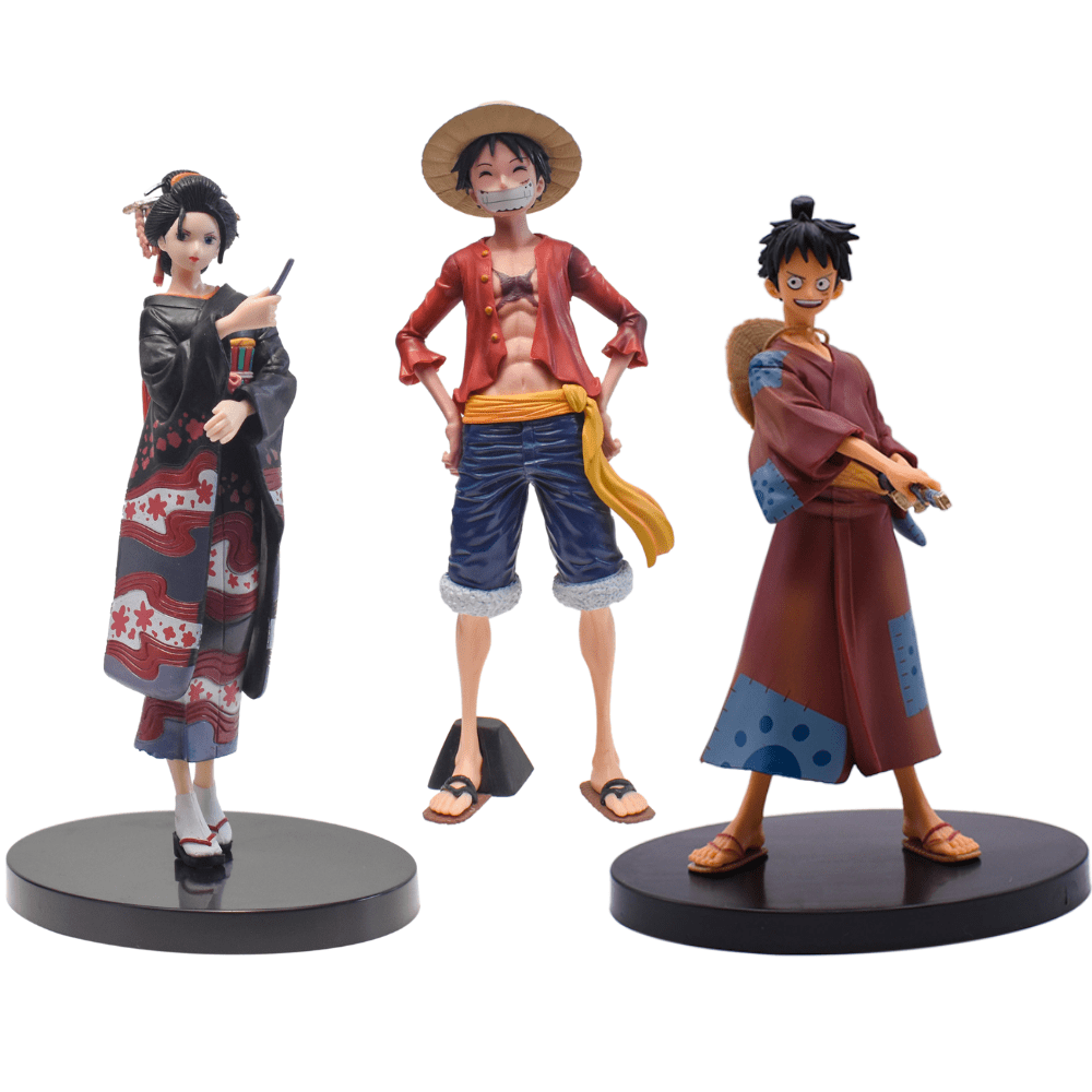 ONE PIECE 17-26 cm Anime Figur Monkey D. Robin Tony Tony Chopper Aktionsfiguren PVC Sammlungsmodell Puppen Anime Charakter Geburtstagsgeschenke Schreibtisch Deko