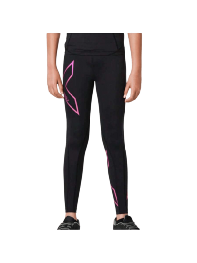 2XU Sports Leggings Stretchy Compression Breathable Gym Home Daily CA4158b-BLK-HPK