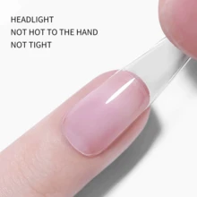 XEIJAYI 3pcs 15g Solid Nail Glue Super Sticky Adhesive Glue UV Gel Nail Art Acrylic Glue For Nail Tip Nail Accessories Stick Nail Art Design Quick-Drying Strong Sticking False Nail Tips - 無色 - 查看 5