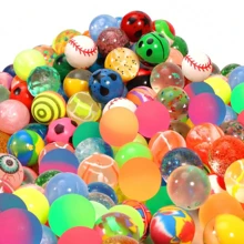 10/100 Loose Elastic Balls, 27mm Mixed Color Rubber Elastic Balls, Used For Swimming Pool Toys, Party Gifts, Prizes, Rewards, Birthday Gifts, And Vending Machine (Random) Decorative Balls. Holiday Gifts, Classroom Prizes, Easter Basket Fillers