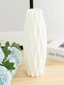 1 Bình hoa phong cách Bắc Âu, Bình gốm giả, Bình hoa, Bình nhựa, Chậu trồng cây, Bình hoa khô, Bình hoa, Giỏ hoa, Hộp đựng hoa tươi, Thích hợp trang trí đám cưới, Trang trí phòng ngủ gia đình, Trang trí khách sạn Bình thủy tinh trang trí nhà cửa - trắng - Xem 8