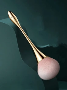 Portable Gold Small Waist Loose Powder Brush