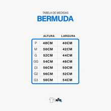 Bermuda Short Denim Ready Made Y2K Flowers Cotton Cotton Wreath - Black and White - View 4