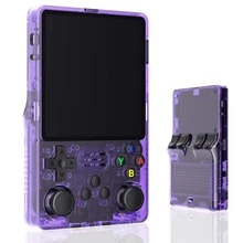 Tempered Screen God Of War]Palm Game Console 3.5 Inch 0CA Full Lamination HD MIPI Screen With Tempered Glass Portable Design - Purple - View 2