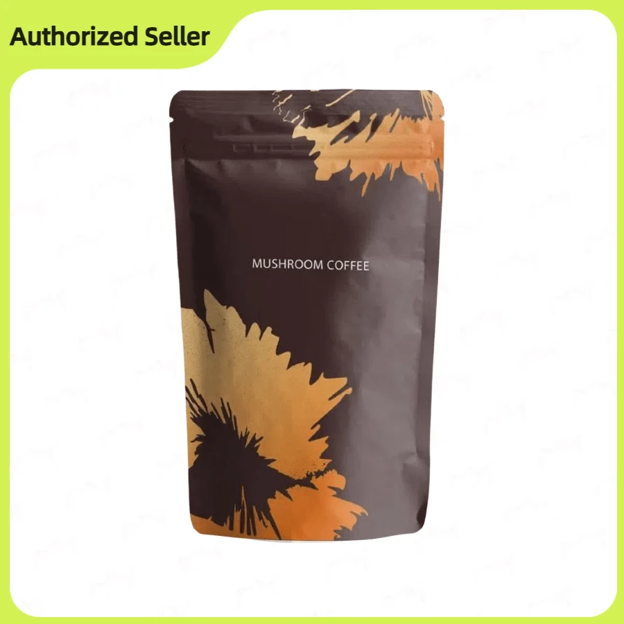 Abronikey (Pack Of 1) Mushroom Infused Organic Beverage, 30 Servings, No Wooden Spoon Included Energy Coffee Diet Coffee - Pack Of 1 - 查看 1