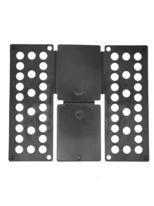 Space Saving Clothes Folding Board - Plastic, Fold Clothes Quickly, Adjustable For T-Shirts Etc, Ideal For Travel And Home Organizing, Folding Clothes Storage, Plastic Clothes Organizer & Storage, Folding Clothes Board Organizer, Slouchy Folding Clothes Board Space Saving Closet Dividers, No Electricity Required, Manual Operation