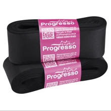 Fita de cetim com 38mm de largura em pecas de 10m.