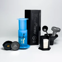 Yuropress Portable Coffee Maker, French Press, Tea Pot, Suitable For Outdoor Travel, Home Use, Gifts, Includes 240ml Capacity, 350pcs Filters, Upgraded Version With Prismo To Make Purer Concentrated Coffee Back To School
