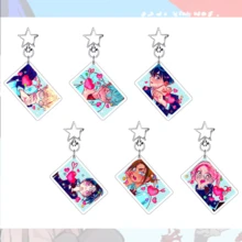 动漫 ALIEN STAGE 钥匙扣 吊坠 汽车钥匙链 亚克力支架 MIZI SUA TILL IVAN HYUNA LUKA 粉丝礼物 角色扮演配件 - 彩色 - 查看 2