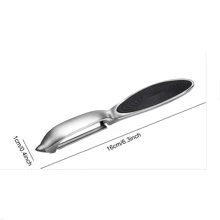 2 Packs Stainless Steel Vegetable & Fruit Peelers With Anti-Slip Handles And Sharp Blades - Metal Straight Edge Peelers For Precision Peeling, For Food Contact, Kitchen Gadgets