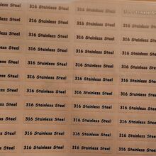 Customized Text Stickers, PVC Material Label Stickers, Personalized Text Decor, Creative Home Decor, Room Decor, Cups, Bottles, Small Gift Labels, Birthday, Wedding, Anniversary, Party Unique Decor, Back To School Fashion - Transparent PVC Sticker - View 7